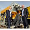 Scott Macknocher, managing director of Ennsub (left) with Barry Stewart, director and general manager at ROVOP.