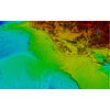 Seamless topo/bathy data from Optech CZMIL Nova’s recent survey of Korea’s coast (image courtesy KHOA)