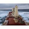 A shipping vessel navigates Canada’s Arctic waters. The MEOPAR network and Irving Shipbuilding announced $1.8 million in funding to support nine ocean research initiatives, including three projects to ensure safer, more culturally sensitive shipping and improved emergency response abilities in Canada’s Arctic. (Photo: Irving Shipbuilding)