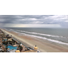 A storm rolls in over Daytona Beach, Fla. Accurate coastal and ocean data and information help resilient communities prepare for and mitigate hazards like beach erosion and coastal flooding, and to prevent loss of human life. (Image credit: NOAA)