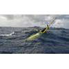 This ocean glider includes a satellite trasmitter that helps locate the glider's position at any time. Ocean observations, such as those taken with gliders, are of critical value to the cluster of businesses known as the "ocean enterprise". (NOAA)