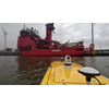 This photograph was captured by the Autonomous Surveyor USV during harbour trials in the Netherlands in May 2023. Credit: Subsea Europe Services GmbH