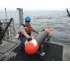 Joe Turner, Co-founder, Exocetus, and the Exocetus Coastal Glider (Photo: Greensea)