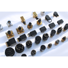 Underwater bulkhead connectors and mating in-line connectors come in a myriad of shapes, sizes and pin patterns from several companies. The system designer is faced with a daunting challenge to select the one best suited to their application. Credit: HPA Subsea