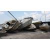 Vessels removed from the Dog River in Alabama. (Photo: NOAA)