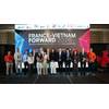 Winners of the Challenge for impact on the stage of France Vietnam Forward (Credit: ZEBOX)