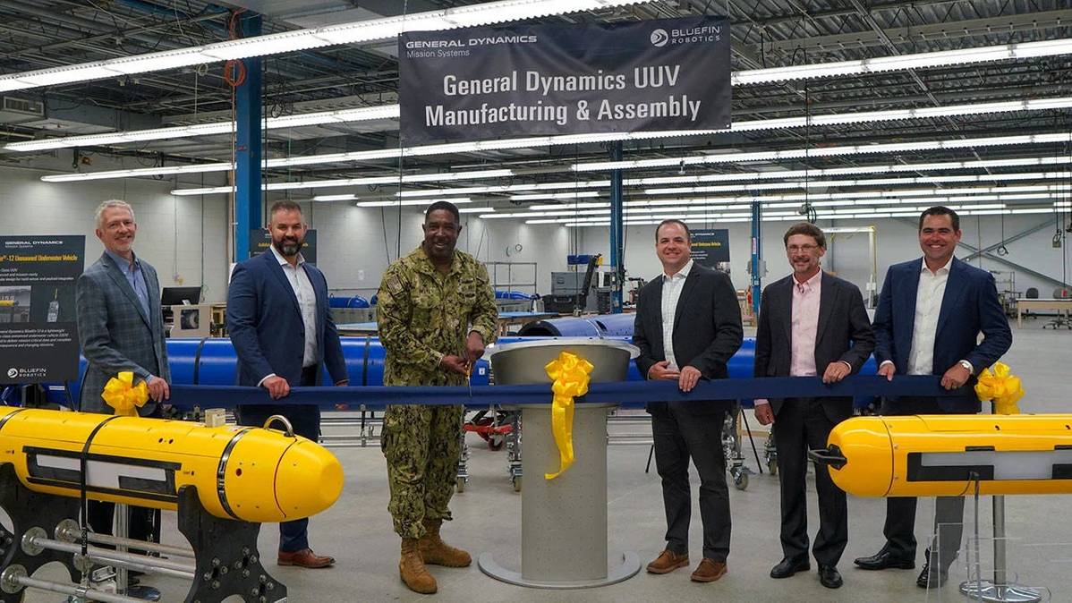 General Dynamics Mission Systems Opens New UUV General Dynamics Mission Systems Opens New UUV