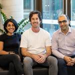 Image: Deteqt COO Rupal Ismin, CEO Jim Rabeau, CTO Omid Kavehei,