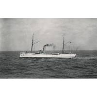 In 1914, USRC Cutter McCulloch was ordered to Mare Island Navy Shipyard where the cutter’s boilers were replaced, the mainmast was removed and the bowsprit shortened. In 1915, McCulloch became a US Coast Guard Cutter when the US Revenue Cutter Service and US Life-Saving Service were combined to create the United States Coast Guard. (Credit: Gary Fabian Collection)