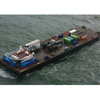 Aerial view of Barge Master platform: Photo courtesy of the manufacturers