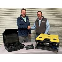 Baker Marine Solutions (BMS) has invested in its underwater inspection service, purchasing two Outland 3000 ROVs. Image courtesy BMS