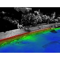 A Bathymetric LiDAR Survey of the Troy Seawall, as an example of a previous Bathymetric Survey conducted by H2H Engineering Geoscience in 2018, on behalf of FEMA and the City of Troy.