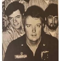 Capt. Charlie MacVean with some of his USS SEAWOLF (SSN575) divers.
(Photograph courtesy of John Freeman).