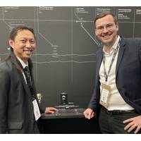 L to R: Charles Chiau, CTO and Co-founder of Bedrock and Jean-Marc Binois, Chief Commercial Officer of Exail (Credit: Exail)