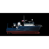 Construction of FIO’s new research vessel is expected to be completed in summer 2017 (Image: Boksa Marine Design)