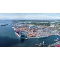 The container terminal at the Port of Gothenburg. Photo: Port of Gothenburg.
