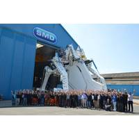 The delivery of Prysmian’s new SMD Plough for subsea cables (Credit: Prysmian)