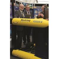 The on display MacArtney FOCUS-2 ROTV was ordered by Fugro at Ocean Business 2013