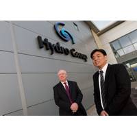 Doug Whyte, Hydro Group managing director with Steve Ang, who will head-up the Hydro Group Singapore office. Photo: Hydro Group