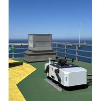 Drone docking station was installed offshore with the infrastructure required to support it (Credit: Aker Solutions)