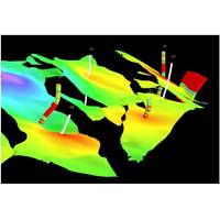 EarthModel FT helps to identify sweet spots in a 3D reservoir model based on detailed well log data (Image: CGG GeoSoftware)