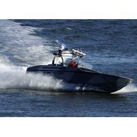 File photo: The U.S. Navy tests a fully autonomous unmanned surface vehicle in 2009 (U.S. Navy photo)