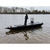 FLANQ unveils Q-RECON: a European-designed and manufactured expeditionary USV, engineered for rapid deployment and short-duration surveillance and reconnaissance missions. © FLANQ