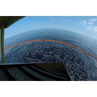 Garbage Belt: A rendering of plastic about to be processed. Credit: Ocean Clean-Up