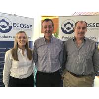 left to right: Ecosse Subsea Systems commercial manager Iain Middleton (center) with operations director Mo Petrie, left, and managing director Mike Wilson (Photo: ESS)