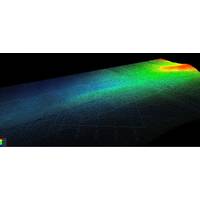 EM 304 MBES data recorded when every other ping is used for sub-bottom. Sub-bottom pings by EM®SBP do not interfere with the bathymetry (Image: Kongsberg Discovery)