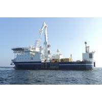 MMT´s long term chartered multipurpose vessel Stril Explorer is used in this project. (Photo:MMT)