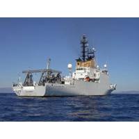 NATO’s 3,100-ton, 305-foot research vessel NRV Alliance has been a leading platform for underwater acoustics research to the benefit of NATO navies. Photo: NATO CMRE