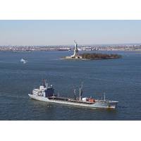 Navigating New York Harbor: Photo courtesy of USN