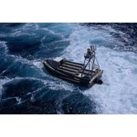 A U.S. Navy Global Autonomous Reconnaissance Craft (GARC) maneuvers in the Atlantic Ocean during UNITAS 2025, the 66th iteration of the world’s longest-running multinational maritime exercise. (Official U.S. Navy photo)