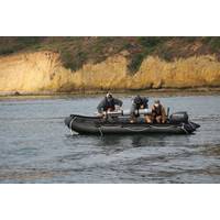 U.S. Navy personnel deploy a REMUS 300 unmanned underwater vehicle. Image courtesy HII