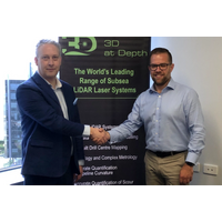 Neil Manning, COO of 3D at Depth with Jason French, Business Development Director of Asia Pacific, Subsea Technology & Rentals Australia PTY Ltd (Photo: 3D at Depth)