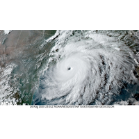 NOAA's GOES-East satellite captured this image of Hurricane Laura on August 26, 2020 as it approached the Gulf Coast. 
NOAA's GOES-East satellite captured this image of Hurricane Laura on August 26, 2020 as it approached the Gulf Coast. (Photo: NOAA)