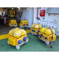 Ocean bottom seismometers courtesy of Dr Megan Baker, Durham University.