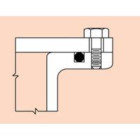 An o-ring in a groove with the endcap secured. (Courtesy Parker Seal Company)