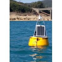      OSIL's 1.2 meter Shearwater buoy (Photo courtesy of OSIL)