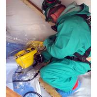 Preparing ROV for water tank inspection (Photo courtesy of Intertek)