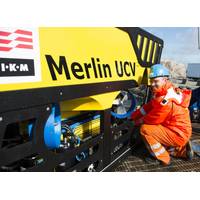 Project Engineer Roar Paulsen with IKM Subsea’ s Merlin UCV (Photo: IKM Subsea)