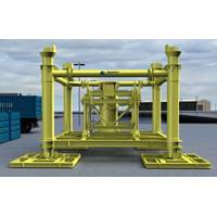 Recoverable Abandonment Frame (RAF) system rendering (Credit: Aquaterra Energy)