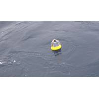 RockBLOCK has been integrated on specially developed wave buoys deployed on to sea ice floes in the Arctic and Antarctic by NIWA. (Photo: Rock Seven)