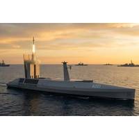 Saildrone introduced Spectre, a 52-meter, 250 tonne USV capable of up to 30 knots.
Source: Saildrone
