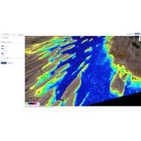 Screen1: 3D visualization by SDB-Online of coastal area in northern Canada - © EOMAP