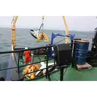Seaformatics PHBM being deployed in Placentia Bay (Photo: Seaformatics Systems)
