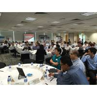 Senior managers and technical personnel from ABS and Keppel participated in a two-day workshop. Photo ABS