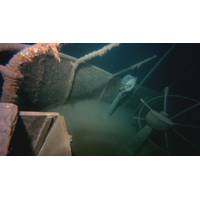 A shot of the Henry B. Smith, benefitting from Eliason’s drop-down system with the lights positioned away from the camera to reduce visual interference. Credit: Jerry Eliason