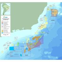 Map showing CGG’s 3D data coverage in the pre-salt area offshore Brazil. (Photo: CGG)